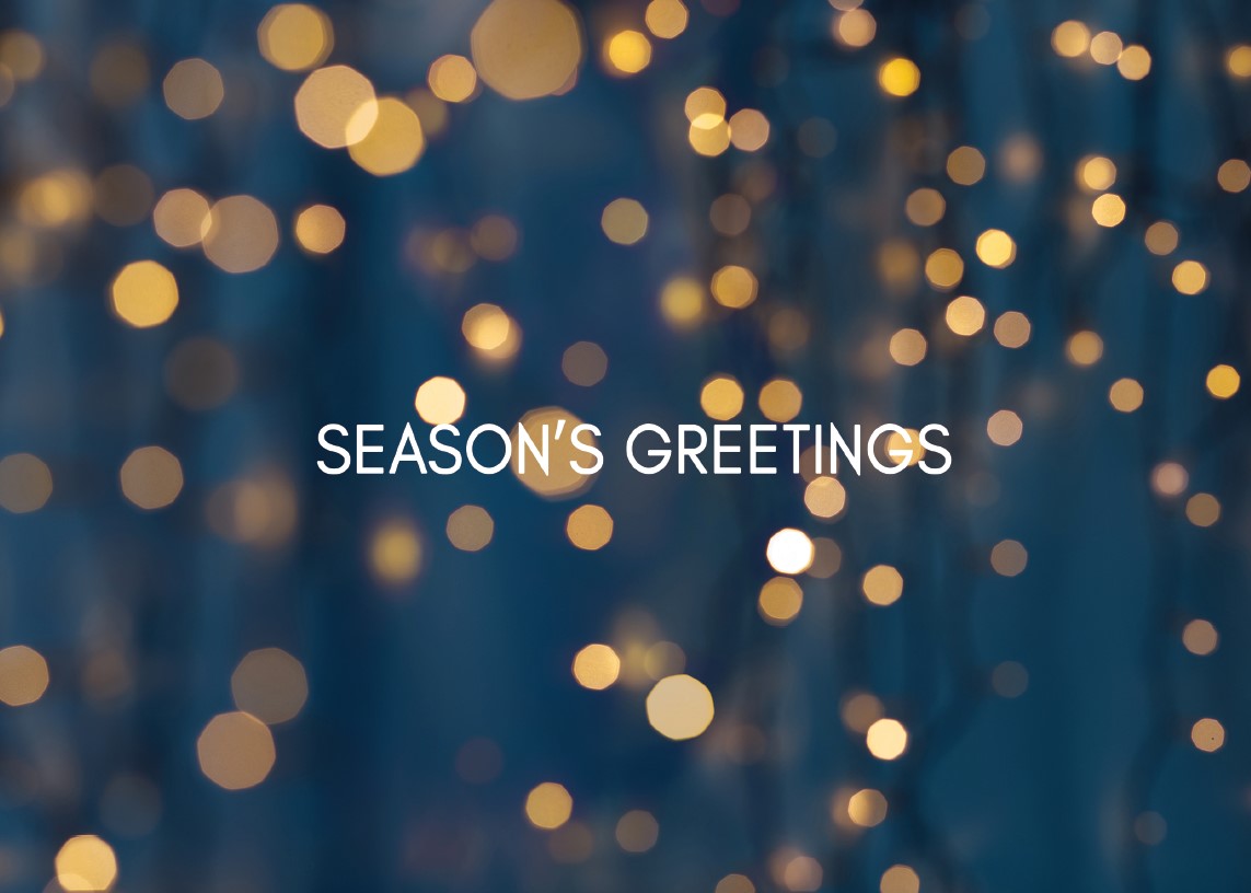 Frohe Weihnachten und ein gutes neues Jahr
